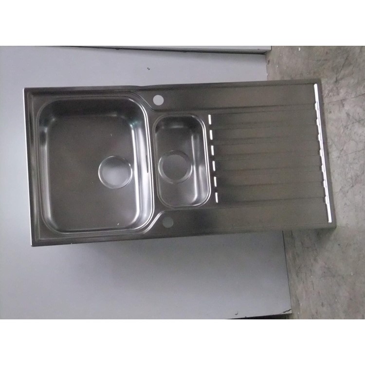 GRADE A2 - Minor Cosmetic Damage - Franke ASX651 Ascona 1.5 Bowl Reversible Stainless Steel Sink