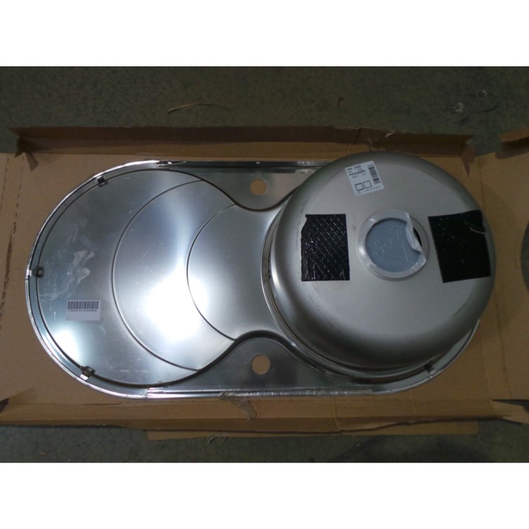 GRADE A1 - As New - Astracast CC10XXHOMESK Cascade Single Bowl Polished Stainless Steel Sink