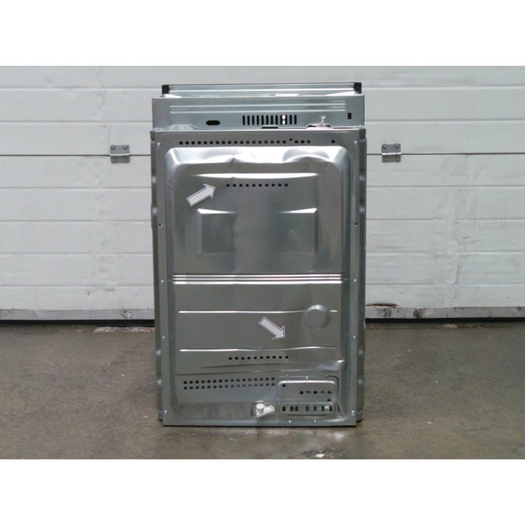 GRADE A3 - Heavy cosmetic damage - Neff U15M52N3GB Electric Built-in Double Oven - Stainless Steel