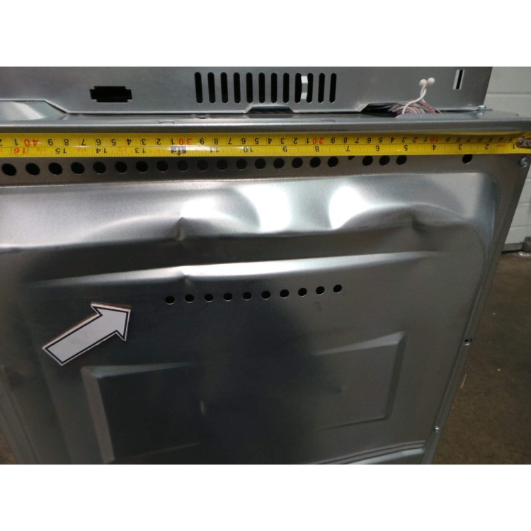 GRADE A3 - Heavy cosmetic damage - Neff U15M52N3GB Electric Built-in Double Oven - Stainless Steel