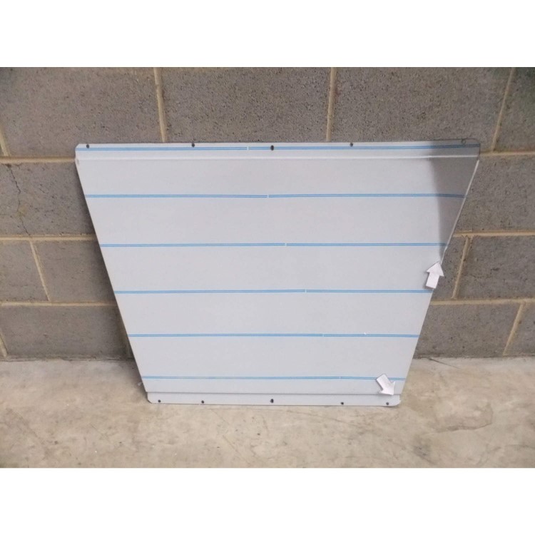 GRADE A3 - Rangemaster 75840 Toledo 110cm Wide Splashback - Stainless Steel