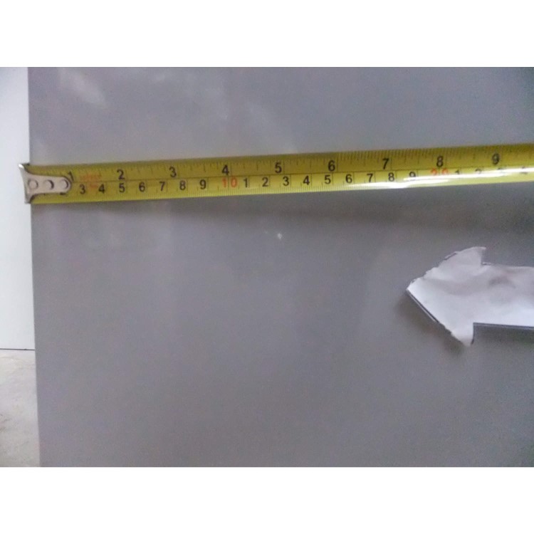 GRADE A2 - Light cosmetic damage - LEC TS55174WTD 174x55cm Static Freestanding Fridge Freezer With Water Dispenser - Silver