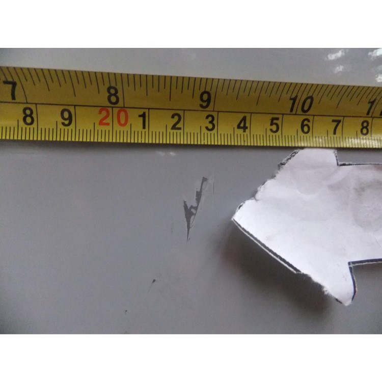 GRADE A2 - Light cosmetic damage - LEC TS55174WTD 174x55cm Static Freestanding Fridge Freezer With Water Dispenser - Silver