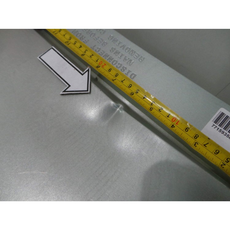 GRADE A2 - Light cosmetic damage - Zanussi ZOD35561XK Electric Built-in Double Oven In Stainless Steel