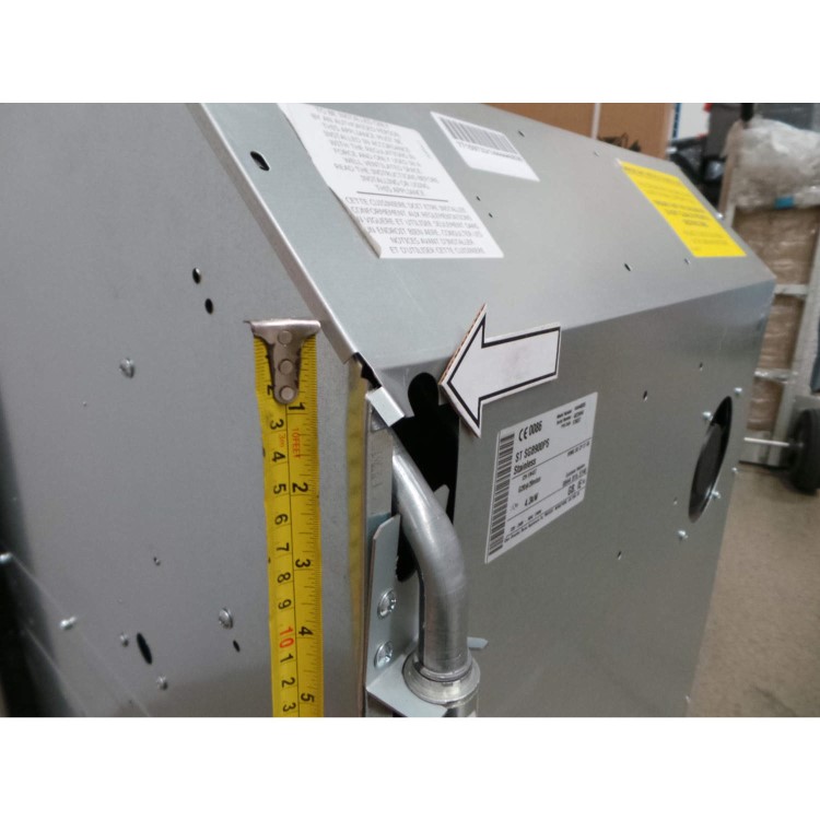 GRADE A2 - Light cosmetic damage - Stoves SGB900PS Gas Built In Double Oven - Stainless Steel
