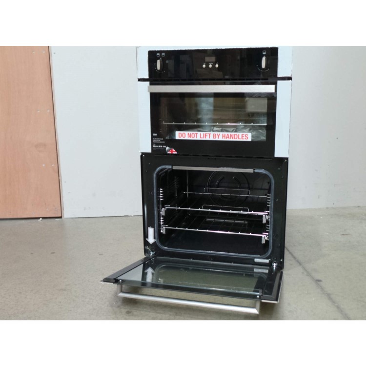 GRADE A2 - Light cosmetic damage - Stoves SGB900PS Gas Built In Double Oven - Stainless Steel