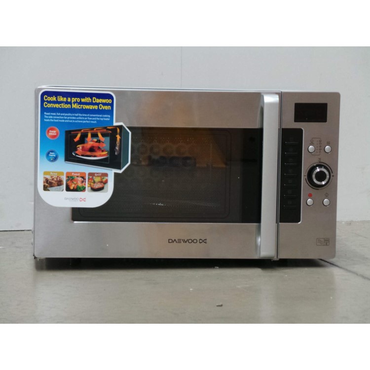 Daewoo 28 Litre Combination Microwave Stainless Steel