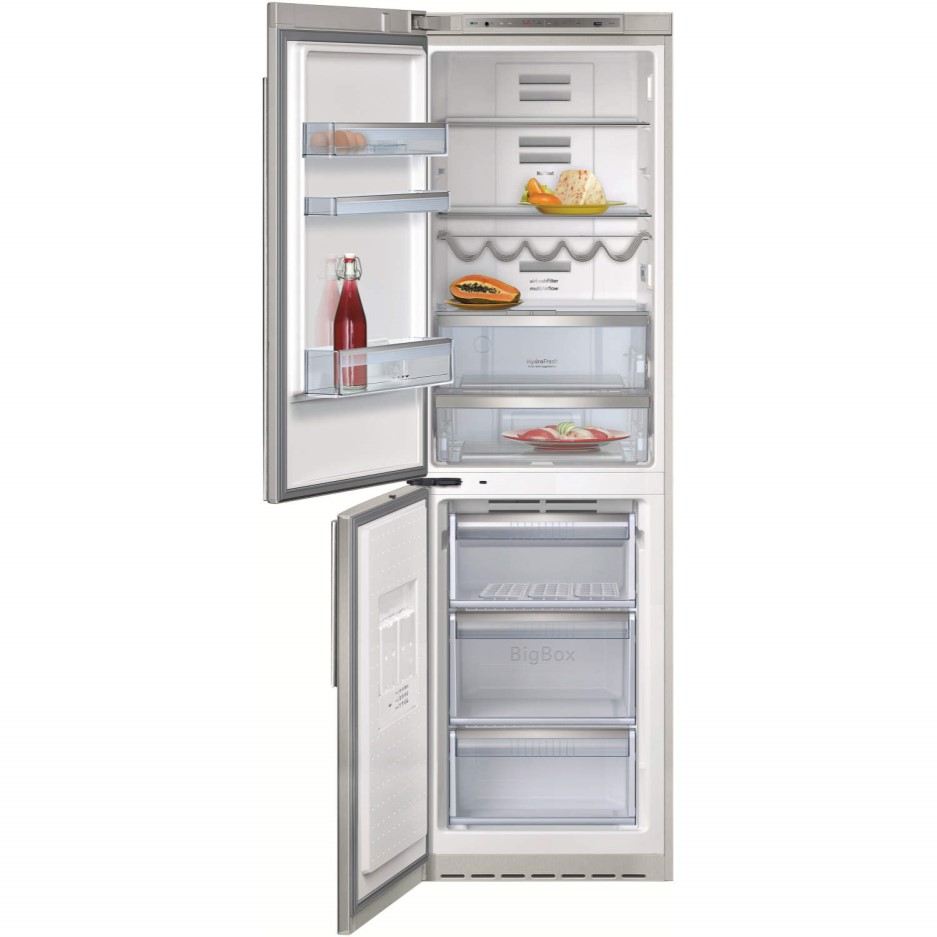 Neff K5886X4GB Frost Free Freestanding Fridge Freezer in stainless