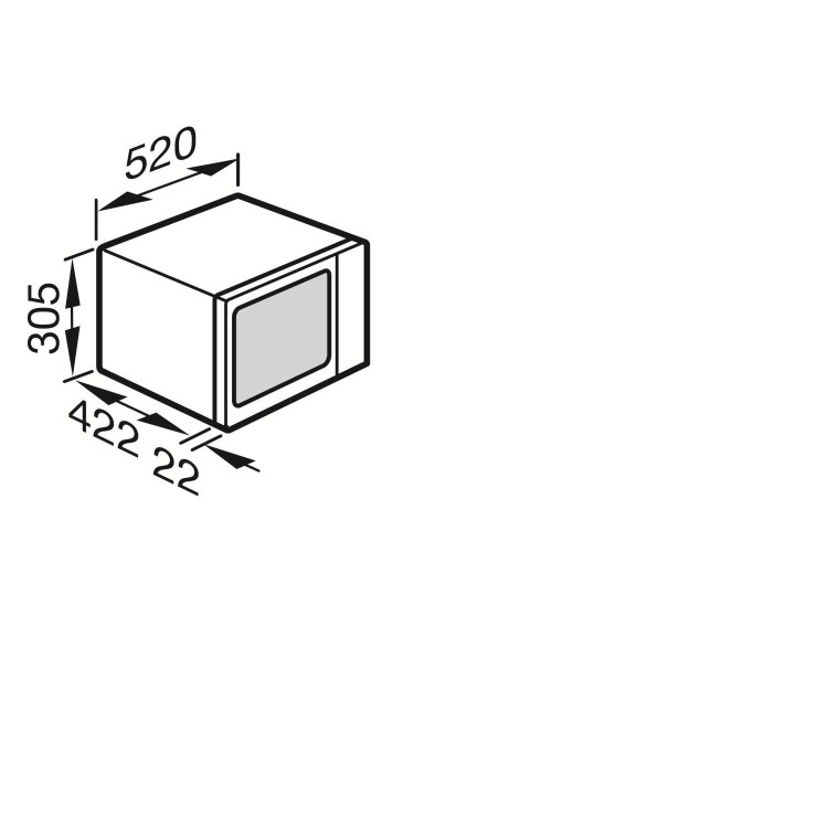 Miele M6012clst 26L 900W Freestanding Microwave in Clean Steel