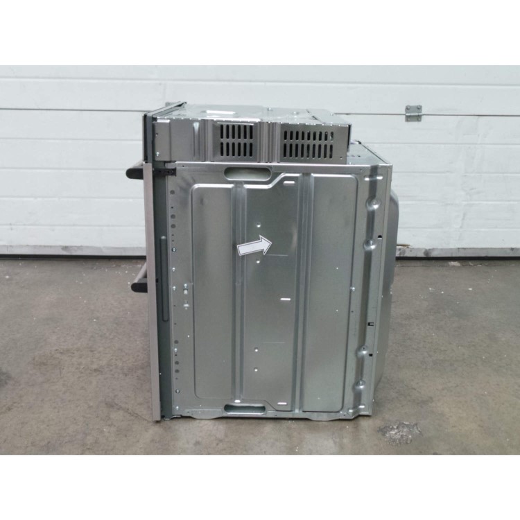 GRADE A2 - Light cosmetic damage - SIEMENS HB13NB521B iQ100 Electric Built Under Double Oven in Stainless steel