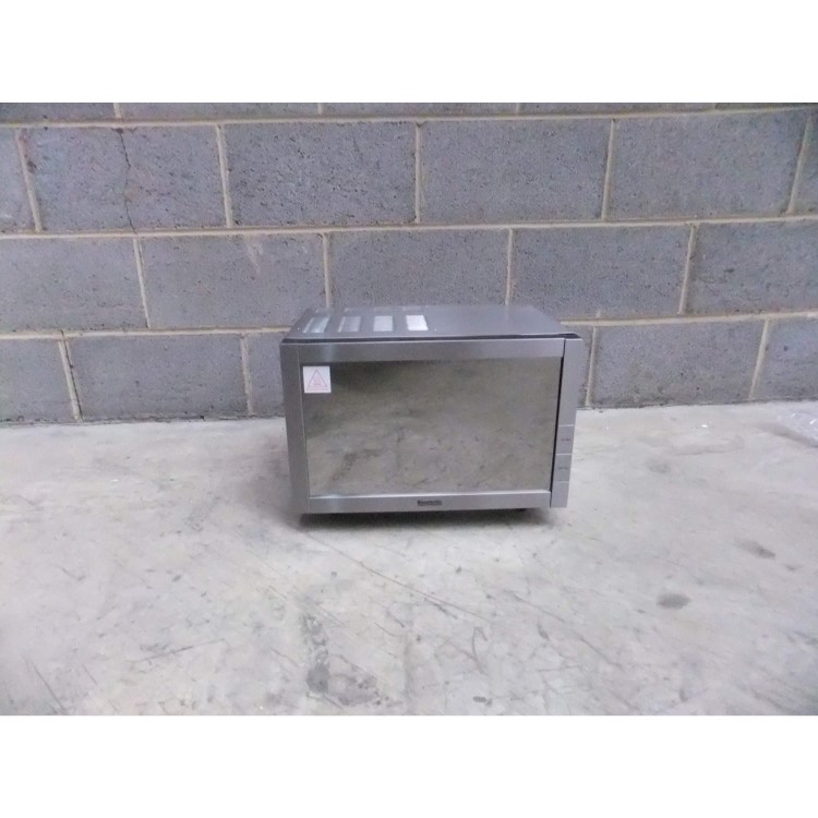 GRADE A2 - Light cosmetic damage - Baumatic BMG200SS 20 Litre Stainless Steel Built-in Microwave Oven With Grill
