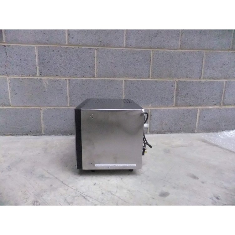 GRADE A2 - Light cosmetic damage - Baumatic BMG200SS 20 Litre Stainless Steel Built-in Microwave Oven With Grill