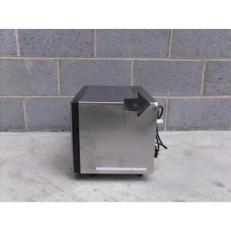 GRADE A2 - Light cosmetic damage - Baumatic BMG200SS 20 Litre Stainless Steel Built-in Microwave Oven With Grill