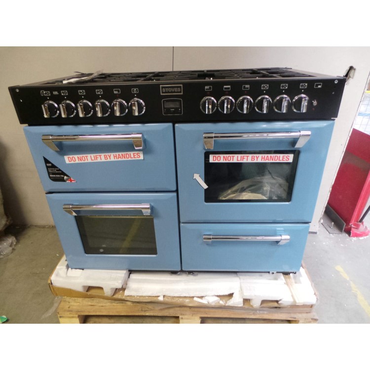 GRADE A2 - Light cosmetic damage - Stoves Richmond 1100DFT Colour Boutique 110cm Dual Fuel Range Cooker - Days Break