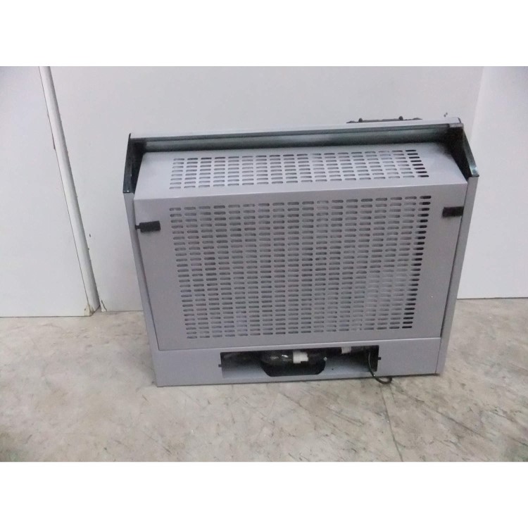 GRADE A3 - Heavy cosmetic damage - Belling 60VH Visor 60cm Conventional Cooker Hood - Silver