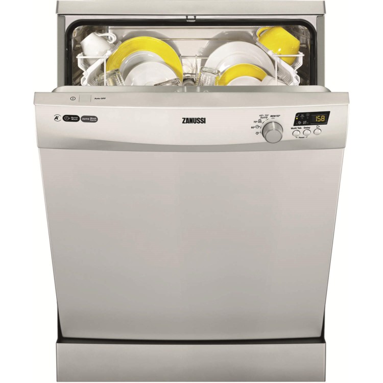 Zanussi ZDF14001SA 12 Place Freestanding Dishwasher - Silver