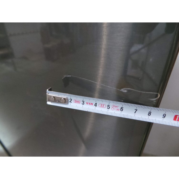 GRADE A3 - Heavy cosmetic damage - GRADE A2 - Minor Cosmetic Damage - Samsung RL60GZEIH1 Energy Efficient 2m Freestanding Fridge Freezer In Inox