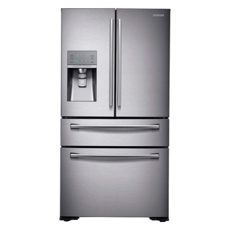 GRADE A2 - Light cosmetic damage - Samsung RF24HSESBSR Stainless Steel French Door Fridge Freezer