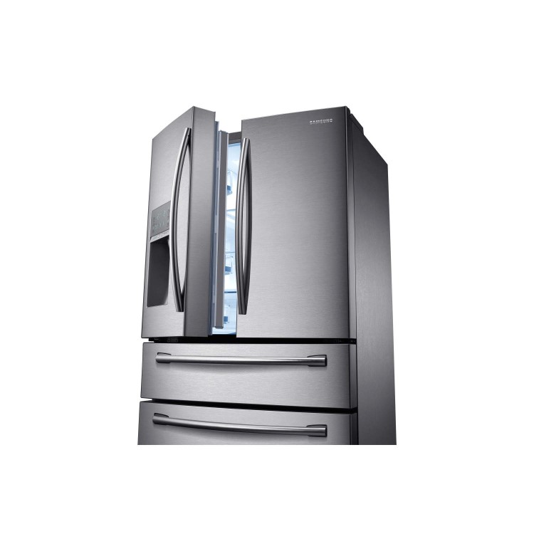 GRADE A2 - Light cosmetic damage - Samsung RF24HSESBSR Stainless Steel French Door Fridge Freezer