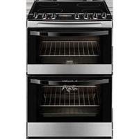GRADE A1 - As new but box opened - Zanussi ZCV68310XA 60cm Electric Cooker in Stainless steel