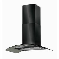 GRADE A1 - As New - Baumatic Curved Glass 90cm Chimney Hood