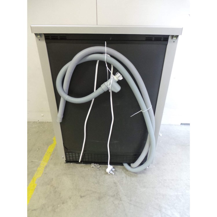 GRADE A2 - Light cosmetic damage - Samsung DW-FN320T 12 Place Freestanding Dishwasher - Silver With Stainless Steel Effect Door