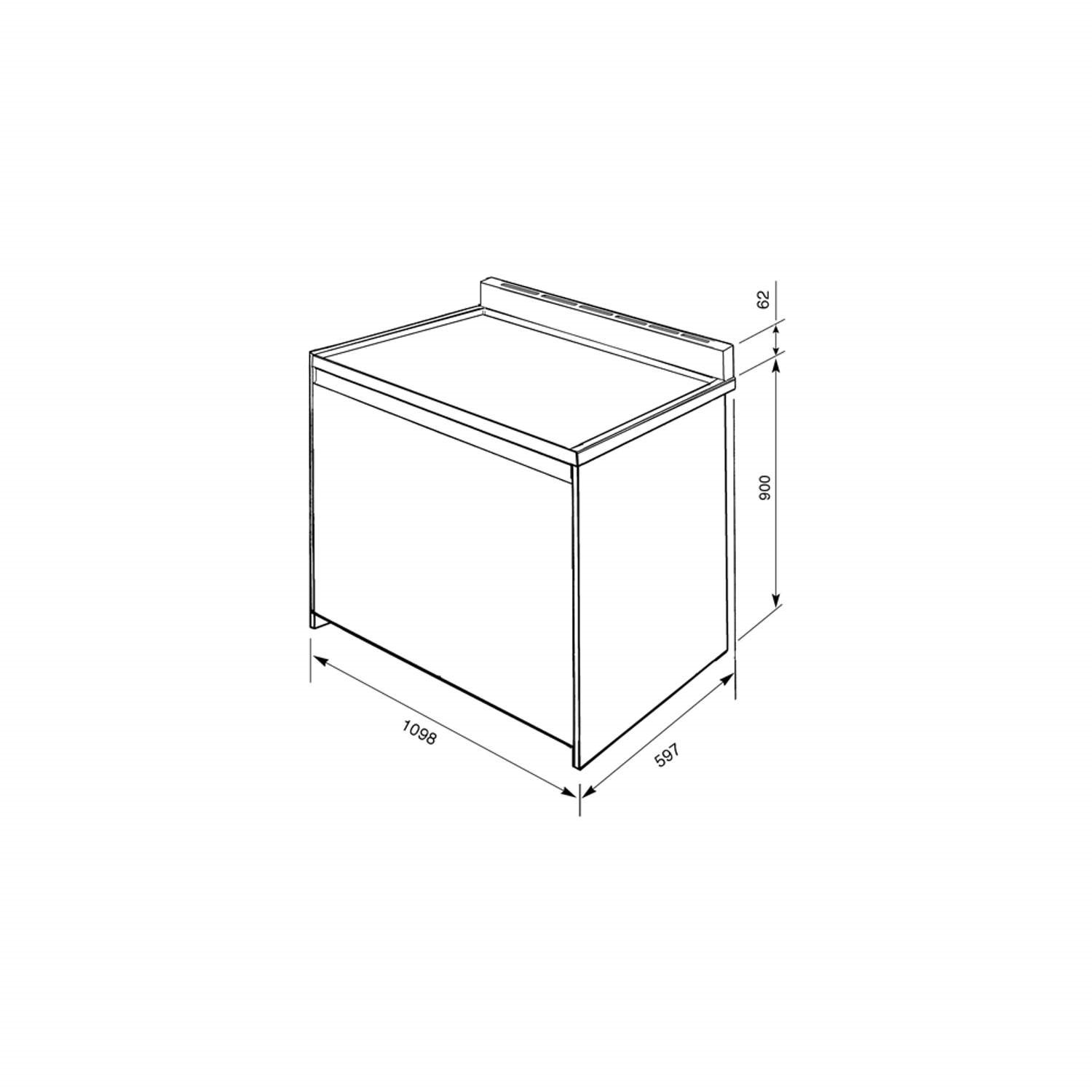 Smeg SY41108 Symphony 110cm Dual Fuel Range Cooker Stainless Steel