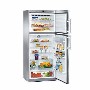 GRADE A2 - Light cosmetic damage - Liebherr CTNes4753 NoFrost Freestanding Fridge Freezer Stainless Steel