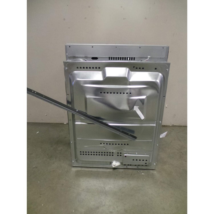 GRADE A2 - Light cosmetic damage - Neff U17M42N3GB Electric Built-under Double Oven - Stainless Steel