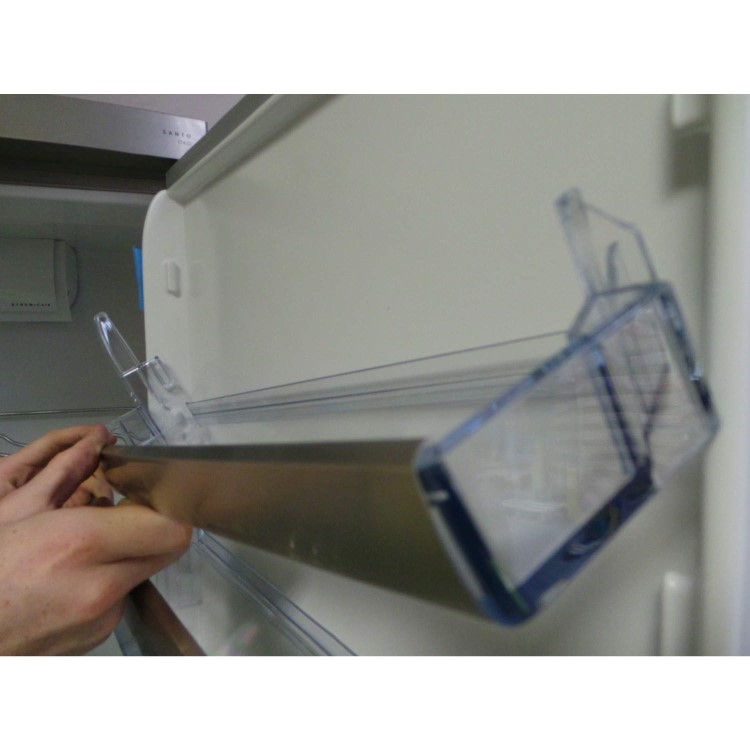 GRADE A2 - Light cosmetic damage - AEG S74010KDX0 Freestanding Fridge With Antifingerprint Stainless Steel Door