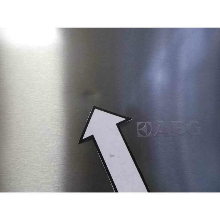 GRADE A2 - Light cosmetic damage - AEG S74010KDX0 Freestanding Fridge With Antifingerprint Stainless Steel Door