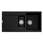 Franke MRG651OX Maris 1.5 Bowl Granite Sink with Reversible Drainer in Onyx