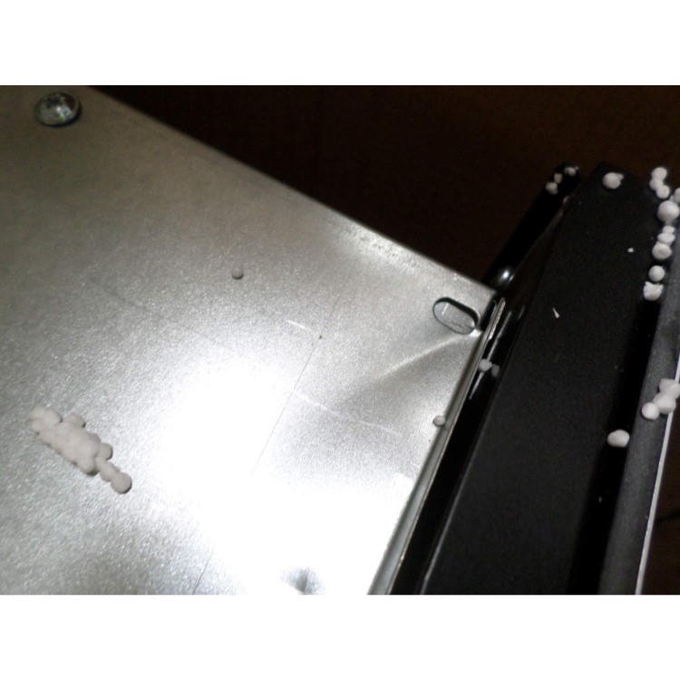 GRADE A2 - Light cosmetic damage - New World NW601G Gas Built In Single Oven - White