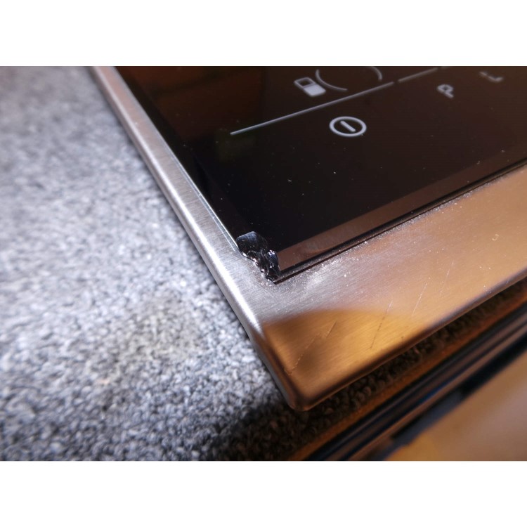 GRADE A2 - Light cosmetic damage - Neff N54D30N2 30cm Wide Domino Touch Control Two Zone Induction Hob - Black