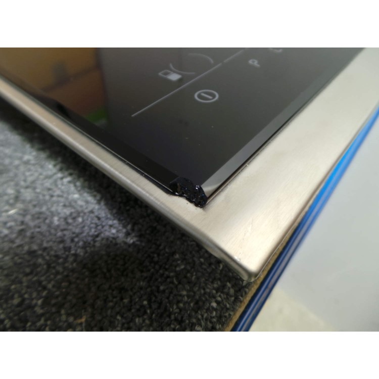 GRADE A2 - Light cosmetic damage - Neff N54D30N2 30cm Wide Domino Touch Control Two Zone Induction Hob - Black