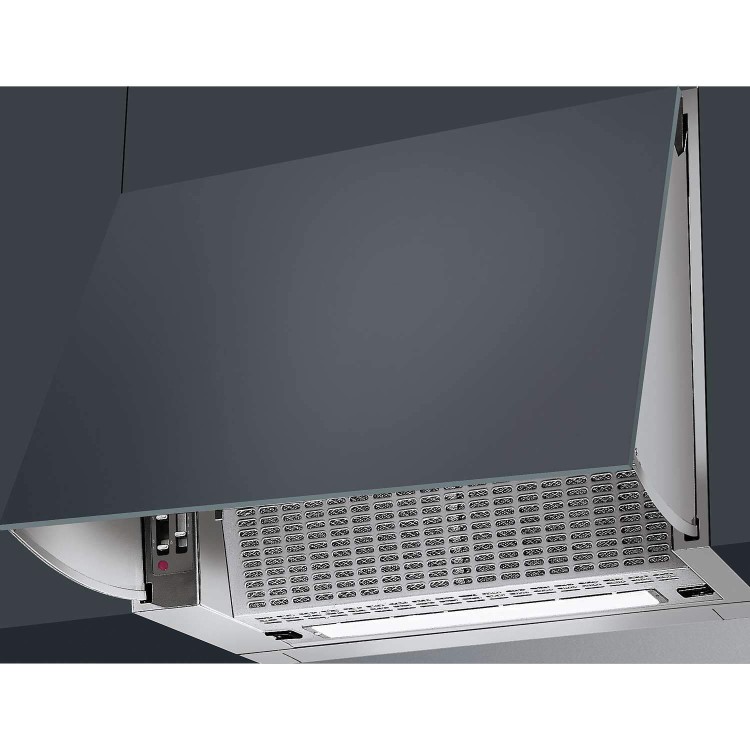 Smeg KSEI62 Cucina 60cm Integrated Cooker Hood Silver