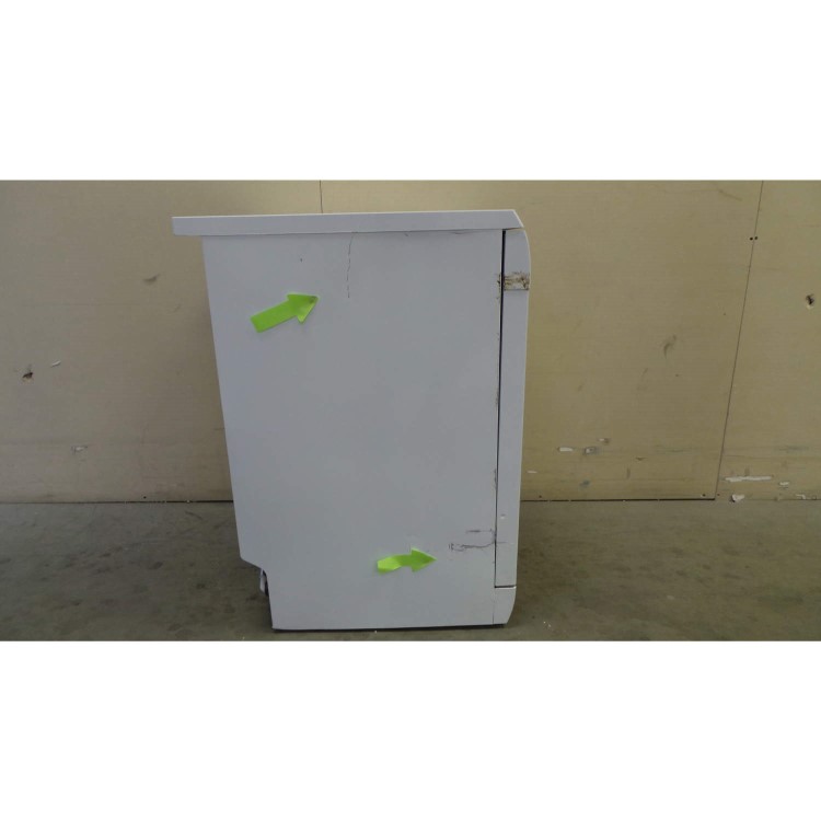 GRADE A3 - Heavy cosmetic damage - Zanussi ZDF14001WA 12 Place Freestanding Dishwasher - White