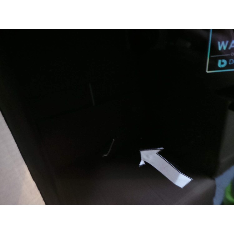 GRADE A2 - Light cosmetic damage - Samsung RS7567BHCBC H-series American Fridge Freezer With Ice And Water Dispenser - Gloss Black