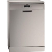GRADE A3 - Heavy cosmetic damage - AEG F55500M0 Stainless Steel 12 Place Freestanding Dishwasher