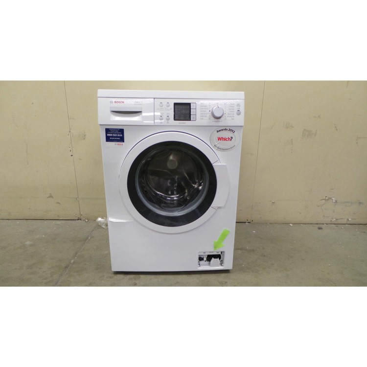 GRADE A2 - Light cosmetic damage - Bosch WAQ28461GB Exxcel VarioPerfect 8kg Freestanding Washing Machine White