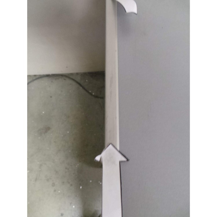 GRADE A3 - Heavy cosmetic damage - Smeg DC122SS-1 Full Size 12 Place Freestanding Dishwasher - Stainless Steel