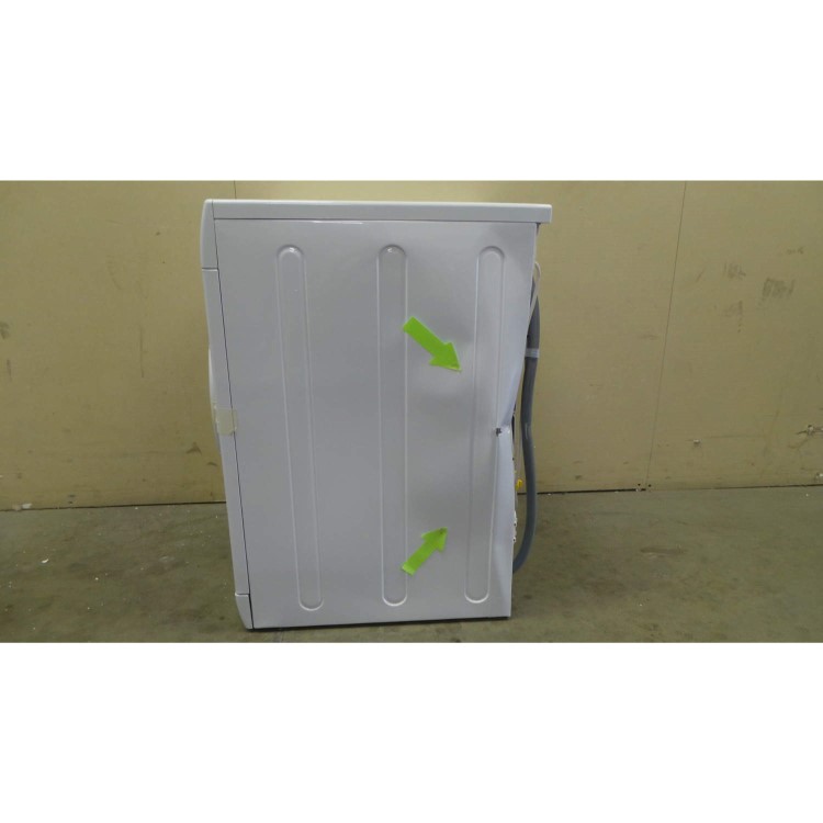 GRADE A3 - Heavy cosmetic damage - Hotpoint WMUD10637P 10kg 1600 Spin Freestanding Washing Machine Polar White