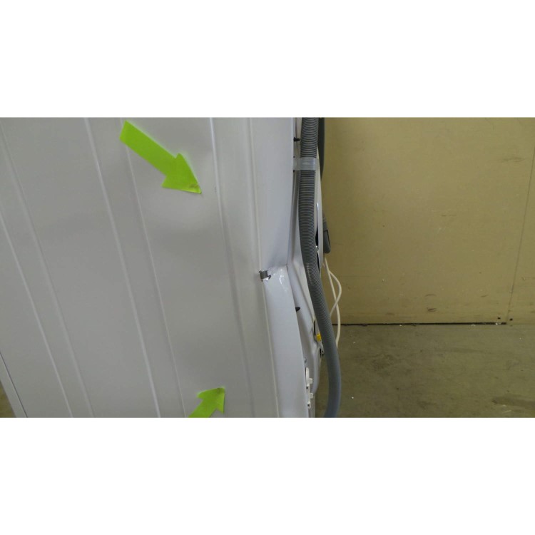 GRADE A3 - Heavy cosmetic damage - Hotpoint WMUD10637P 10kg 1600 Spin Freestanding Washing Machine Polar White