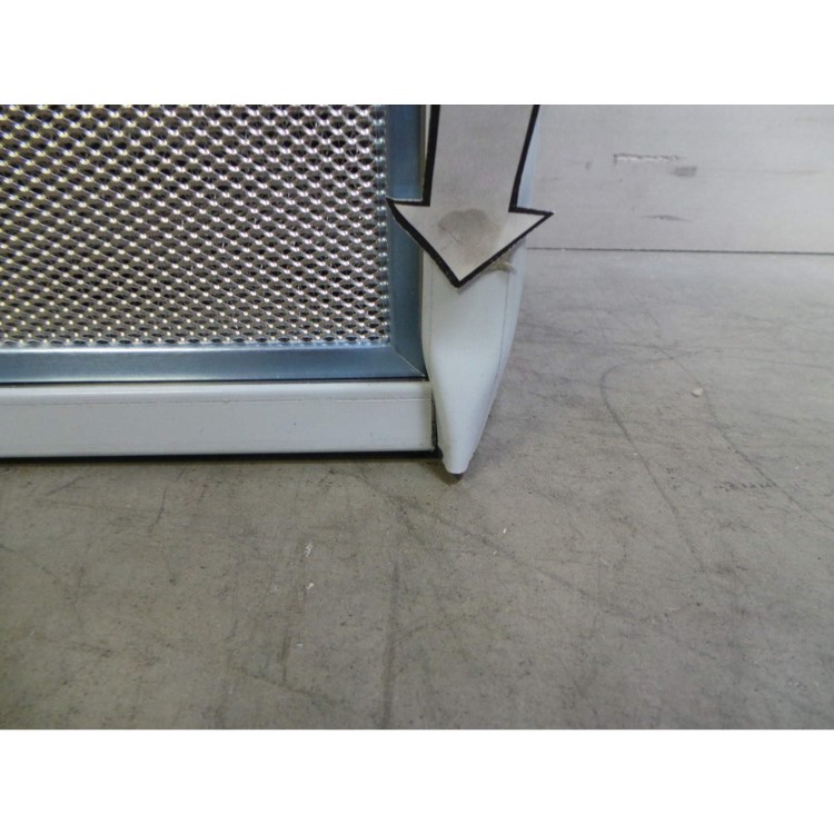 GRADE A3 - Heavy cosmetic damage - Smeg KSE91X-1 Cucina 90cm Chimney Cooker Hood Stainless Steel