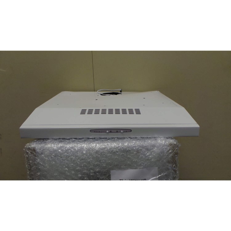 GRADE A3 - Heavy cosmetic damage - ElectriQ eIQCHVISWH60 60cm Conventional Cooker Hood White
