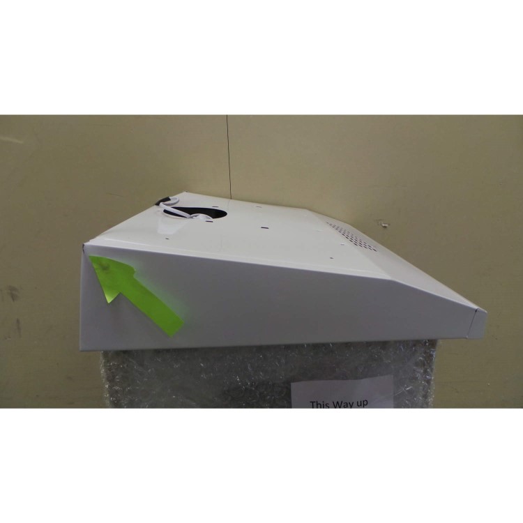 GRADE A3 - Heavy cosmetic damage - ElectriQ eIQCHVISWH60 60cm Conventional Cooker Hood White
