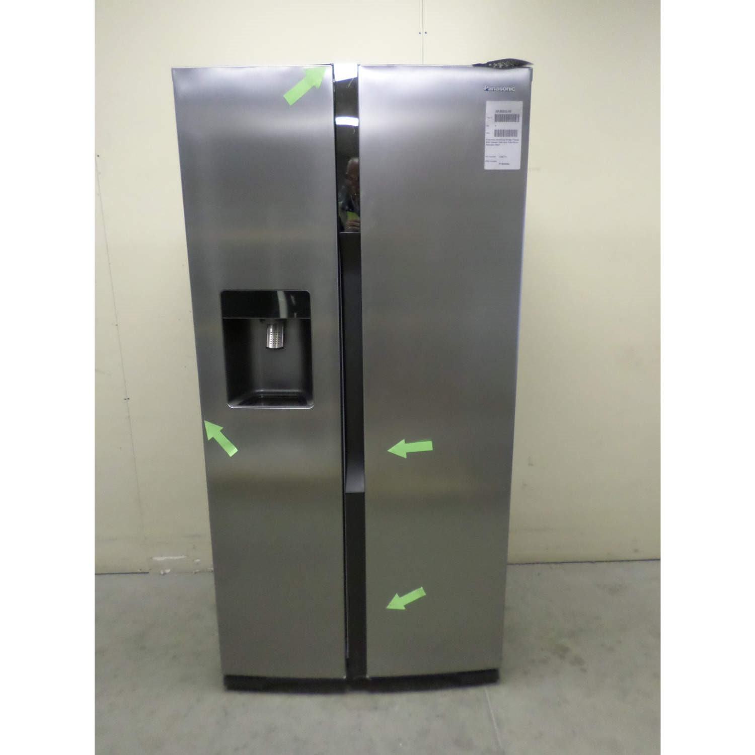 Panasonic american on sale fridge freezer