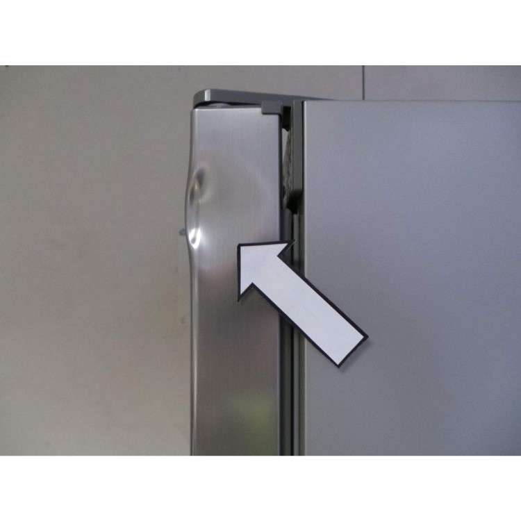 GRADE A3  - Bosch KGE39BL40G Low Frost Stainless Steel Look Door Freestanding Fridge Freezer