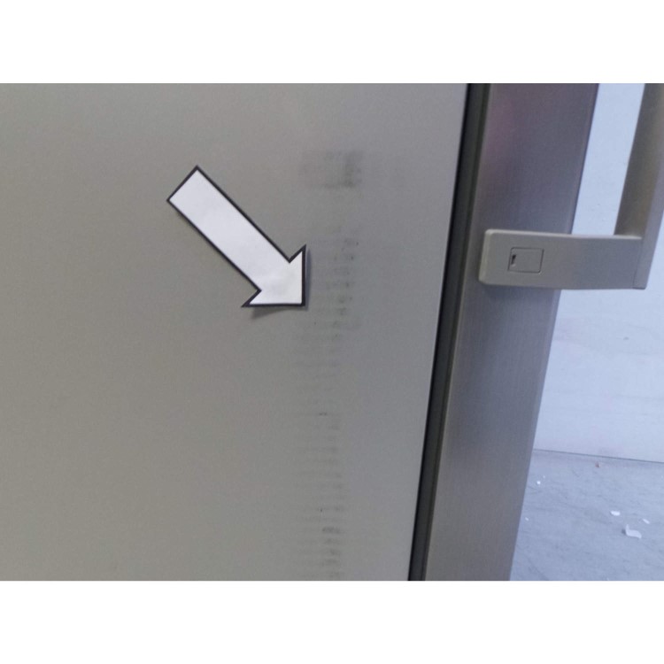 GRADE A3  - Bosch KGE39BL40G Low Frost Stainless Steel Look Door Freestanding Fridge Freezer