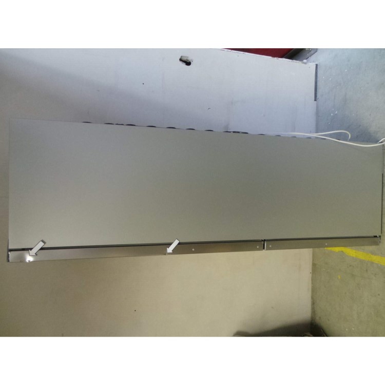 GRADE A3  - Bosch KGE39BL40G Low Frost Stainless Steel Look Door Freestanding Fridge Freezer